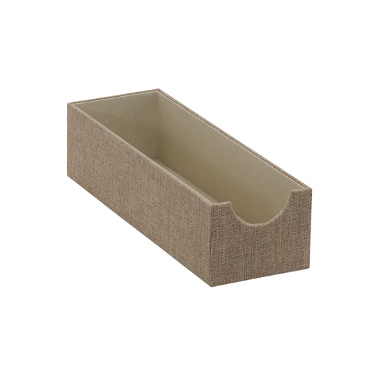 Narrow Accessory Organizer Tray (Brown)
